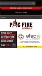Mobile Screenshot of pacfire.com.au